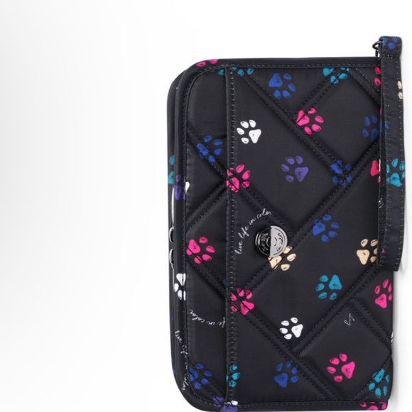 lug Handbags - NWT Lug Zeppelin Wristlet Wallet Paws Black🐾